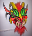 Traditional Mask From La Vega /  Caretas Tradicionales Veganas